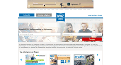 Desktop Screenshot of jobs.nwzonline.de