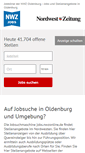 Mobile Screenshot of jobs.nwzonline.de